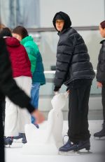 IRINA SHAYK Out Ice Skating in New York 12/28/2023