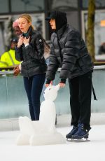 IRINA SHAYK Out Ice Skating in New York 12/28/2023