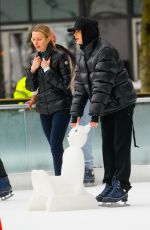 IRINA SHAYK Out Ice Skating in New York 12/28/2023