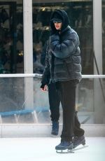 IRINA SHAYK Out Ice Skating in New York 12/28/2023