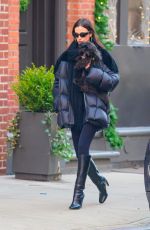 IRINA SHAYK Out in New York 12/01/2023