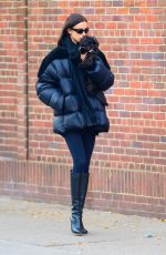 IRINA SHAYK Out in New York 12/01/2023