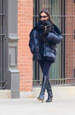IRINA SHAYK Out in New York 12/01/2023