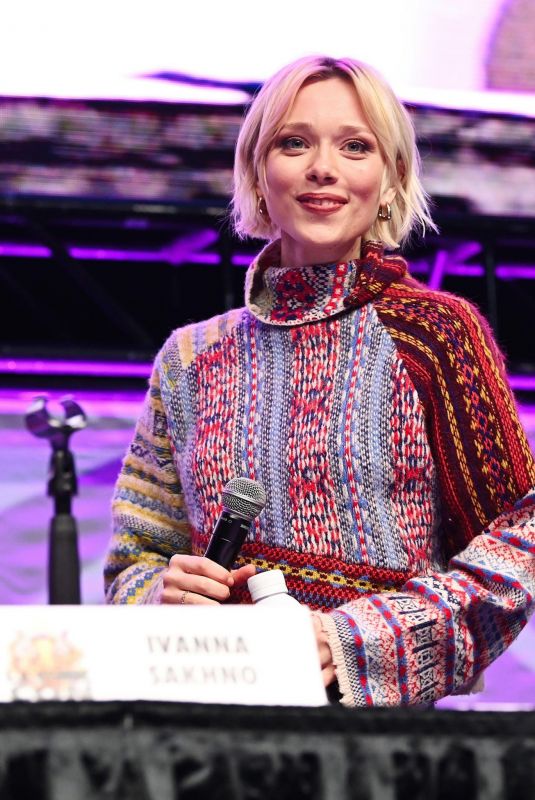 IVANNA SAKHNO at Ahsoka Panel at Los Angeles Comic-Con 12/02/2023