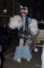 JADE THIRLWALL Arrives at 93 Feet East Y2K Themed Birthday Party in London 12/15/2023