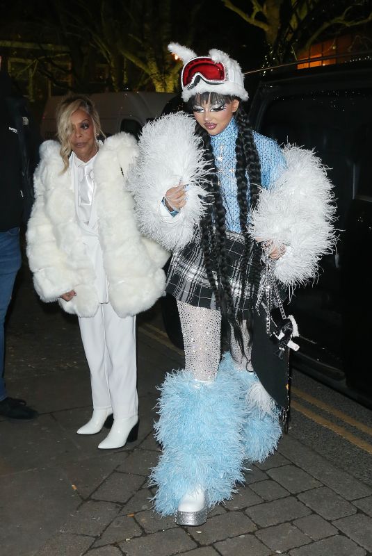 JADE THIRLWALL Leaves Her Early Birthday Party in London 12/15/2023