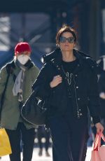 JAIMIE ALEXANDER Out Shopping in New York 12/21/2023