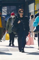 JAIMIE ALEXANDER Out Shopping in New York 12/21/2023