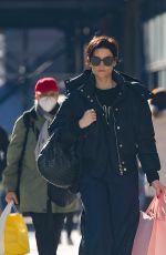 JAIMIE ALEXANDER Out Shopping in New York 12/21/2023