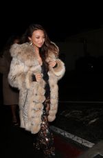 JEANNIE MAI Out for Dinner at Funke in Beverly Hills 12/21/2023
