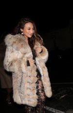 JEANNIE MAI Out for Dinner at Funke in Beverly Hills 12/21/2023