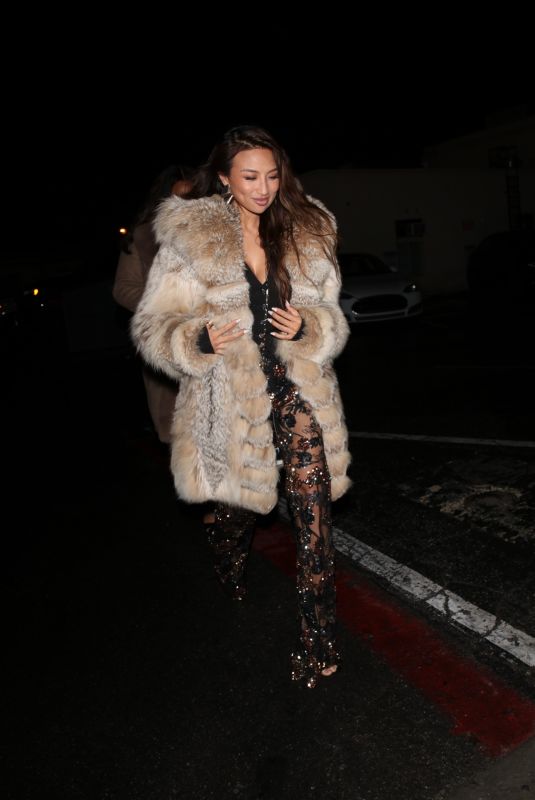 JEANNIE MAI Out for Dinner at Funke in Beverly Hills 12/21/2023
