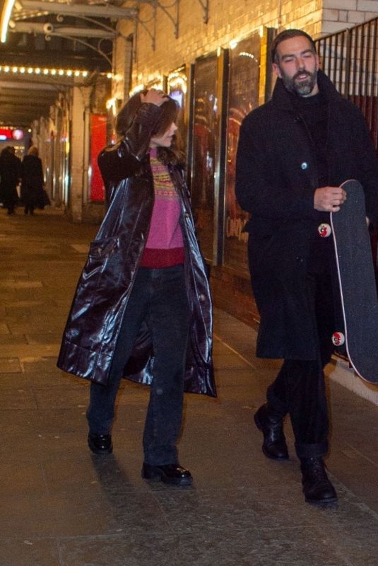 JENNA COLEMAN at a Date Night in London 12/18/2023