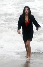 JENNA DEWAN on the Set of The Rookie in Los Angeles 12/18/2023