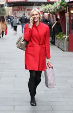 JENNI FALCONER Leaves Smooth Radio in London 12/22/2023