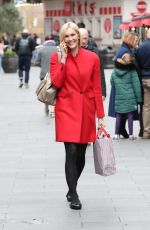JENNI FALCONER Leaves Smooth Radio in London 12/22/2023