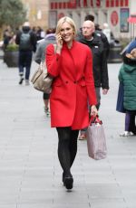 JENNI FALCONER Leaves Smooth Radio in London 12/22/2023