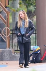 JENNIFER LAWRENCE Out with Her Son at Coldwater Park in Beverly Hills 12/27/2023