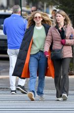 JENNIFER LAWRENCE Walk with a Friend Out in New York 12/09/2023