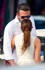 JENNIFER LOPEZ and Ben Affleck Out in St Bart