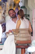 JENNIFER LOPEZ and Ben Affleck Out in St Bart