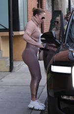 JENNIFER LOPEZ Leaves a Gym in Studio City 11/30/2023