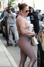 JENNIFER LOPEZ Leaves a Gym in Studio City 11/30/2023