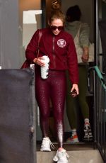JENNIFER LOPEZ Leaves a Workout at Tracey Anderson Gym in Studio City 12/05/2023