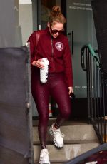 JENNIFER LOPEZ Leaves a Workout at Tracey Anderson Gym in Studio City 12/05/2023