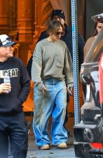 JENNIFER LOPEZ on the Set of UnStoppable at Biltmore Hotel in Los Angeles 12/14/2023