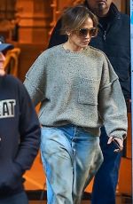 JENNIFER LOPEZ on the Set of UnStoppable at Biltmore Hotel in Los Angeles 12/14/2023