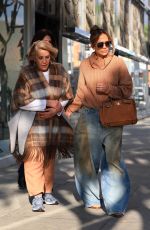 JENNIFER LOPEZ Out Shopping with Her Mother Guadalupe Rodriguez 12/23/2023