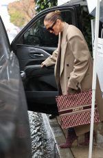 JENNIFER LOPEZ Shopping at Louis Vuitton After Having Lunch at The Ivy in Los Angeles 12/21/2023