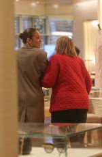 JENNIFER LOPEZ Shopping at Louis Vuitton After Having Lunch at The Ivy in Los Angeles 12/21/2023