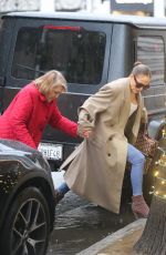JENNIFER LOPEZ Shopping at Louis Vuitton After Having Lunch at The Ivy in Los Angeles 12/21/2023
