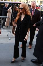 JESSICA CHASTAIN Arrives at Tonight Show Starring Jimmy Fallon in New York 12/15/2023
