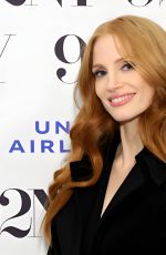 JESSICA CHASTAIN in Conversation with Joe Neumaier Memory at 92NY in New York 12/15/2023