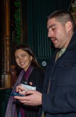 JESSICA HENWICK Night Out in London 12/18/2023