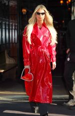 JESSICA SIMP{SON Leaves Bowery Hotel in New York 11/30/2023