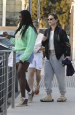 JILLIAN MICHAELS Out Shopping with a Friend in Malibu 12/14/2023