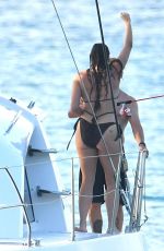JODI ALBERT in Bikini at a Yacht in Barbados 12/26/2023
