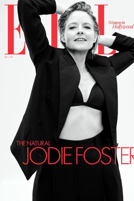 JODIE FOSTER for Elle Magazine, December 2023/January 2024