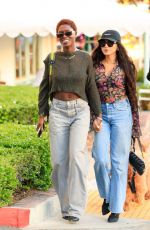 JODIE TURNER SMITH and FANCY GOMEZ Out in Los Angeles 12/08/2023