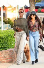 JODIE TURNER SMITH and FANCY GOMEZ Out in Los Angeles 12/08/2023