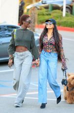 JODIE TURNER SMITH and FANCY GOMEZ Out in Los Angeles 12/08/2023