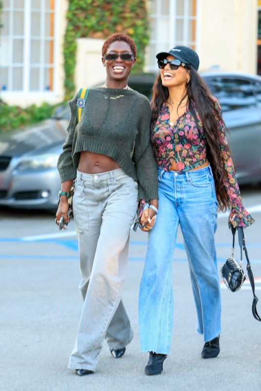 JODIE TURNER SMITH and FANCY GOMEZ Out in Los Angeles 12/08/2023