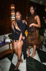 JORDYN and JODIE WOODS at Delilah Miami Grand Debut with a VIP Celebration Presented by Boss in Miami 12/06/2023