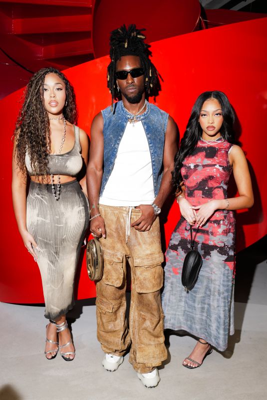 JORDYN and JODIE WOODS at Diesel Celebrates Miami Art Week in Miami 12/08/2023