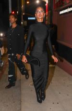 JULIANA NALU Arrives at Balenciaga After-party in West Hollywood 12/02/2023