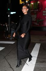 JULIANA NALU Arrives at Balenciaga After-party in West Hollywood 12/02/2023
